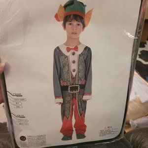 kids elf costume